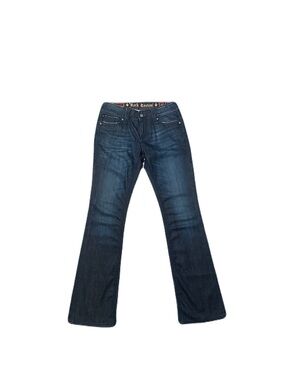 Rock Revival Jeans Womens Blue Debbie Boot Cut Bootcut Low Rise Size 30